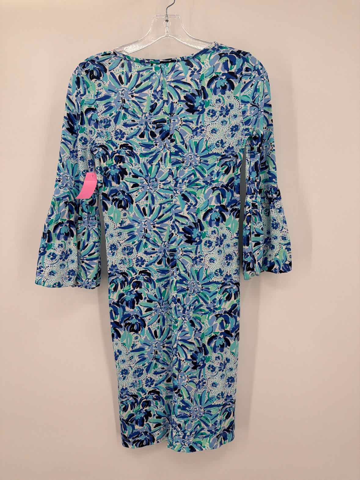 Pre-Owned Lilly Pulitzer Blue Size XXS Short Long Sleeve Dress | True Fashionistas.
