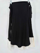 Pre-Owned Aaizel Black Size 4 Short Long Sleeve Dress | True Fashionistas.