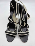 Pre-Owned Manolo Blahnik Black Size 40 Strappy Heels | True Fashionistas.