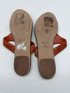 Pre-Owned Prada Orange Size 40 Thong Sandals | True Fashionistas.