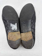 Pre-Owned Chanel Black Size 8.5 Slip On Flats | True Fashionistas.