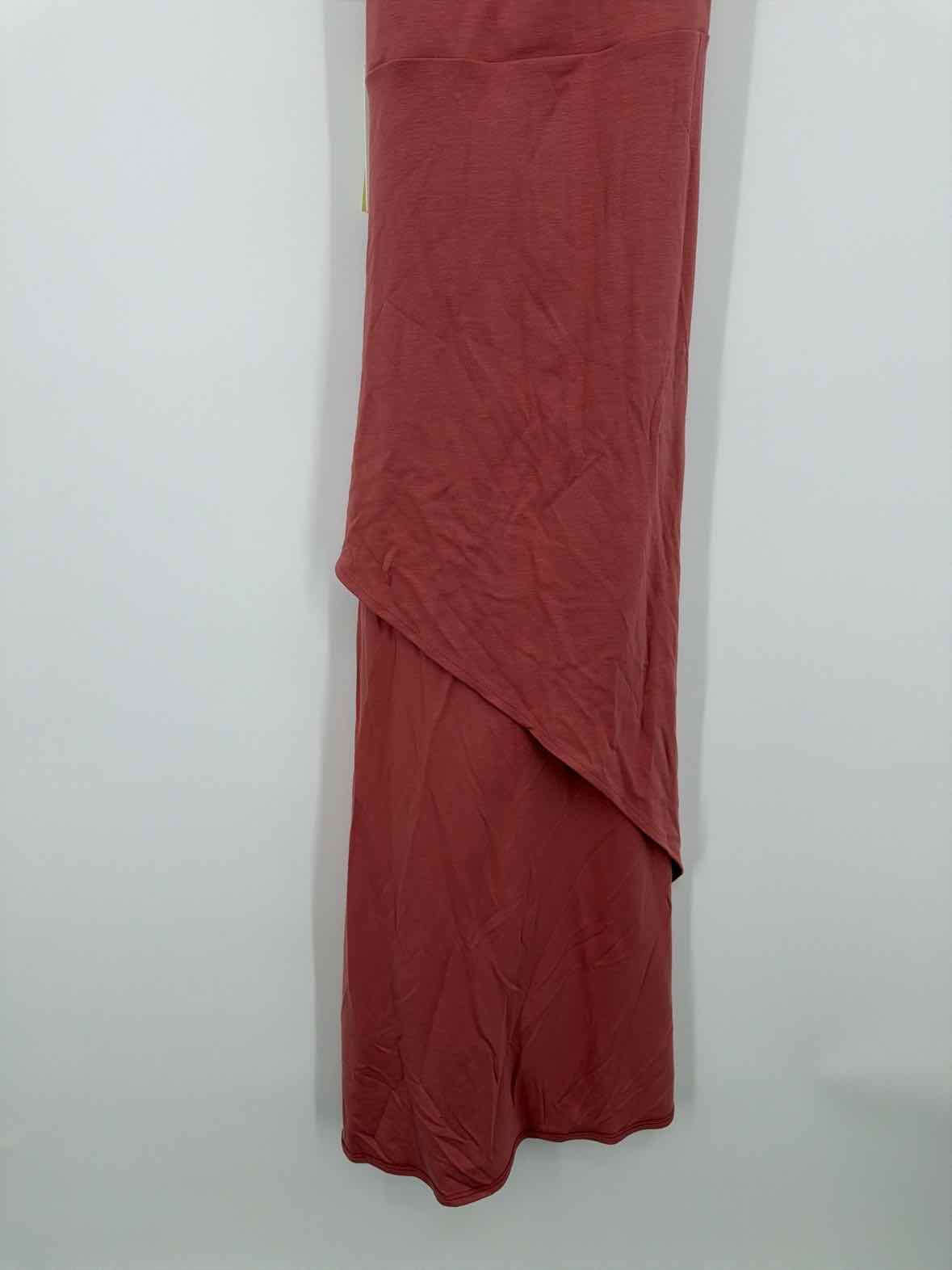 Pre-Owned Wilfred Pink Size XL Midi Sleeveless Dress | True Fashionistas.