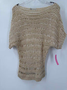 Pre-Owned Hinge Ivory Size Small Short Sleeve Sweater | True Fashionistas.