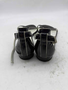 Pre-Owned Salvatore Ferragamo Black Size 6.5 T Strap Sandals | True Fashionistas.