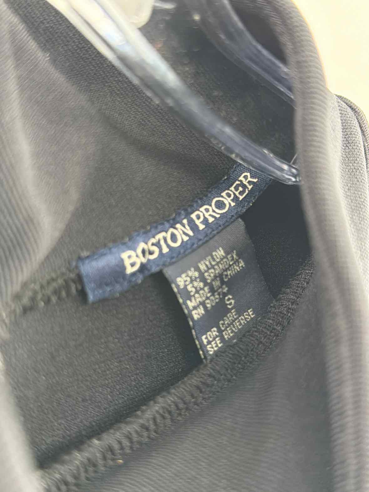 Pre-Owned Boston Proper Black Size Small Short Long Sleeve Dress | True Fashionistas.