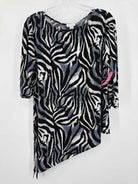 Pre-Owned Chico's Black Size 1/Medium Blouse | True Fashionistas.