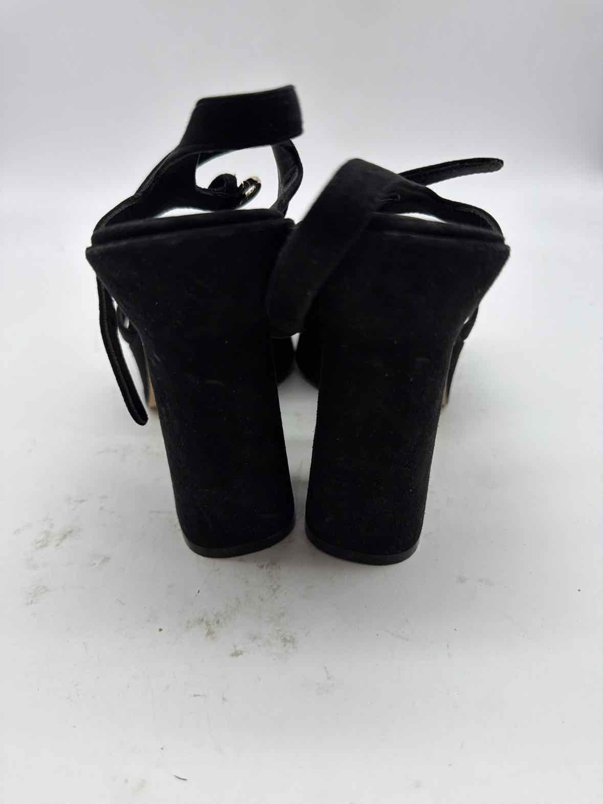 Pre-Owned Salvatore Ferragamo Black Size 6 Platform Heels | True Fashionistas.