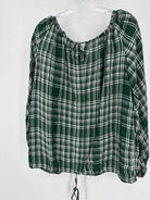 Pre-Owned Rosie Assoulin Green Size Medium Blouse | True Fashionistas.