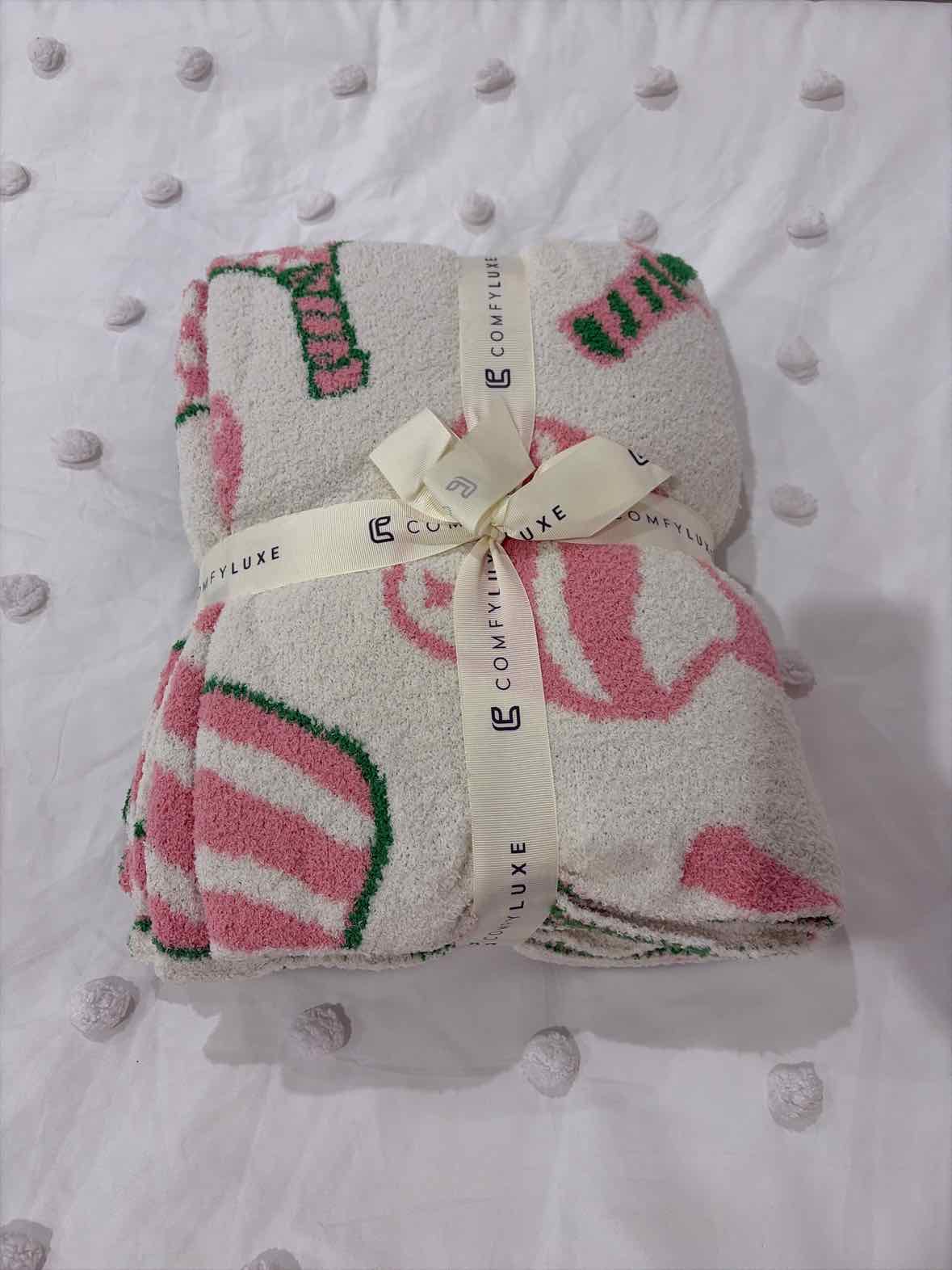 Pink Pickleball Blanket | True Fashionistas.