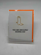 Kicking A** Greeting Card | True Fashionistas.