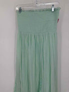 Pre-Owned Venus Blue Size Medium Long Strapless Dress | True Fashionistas.