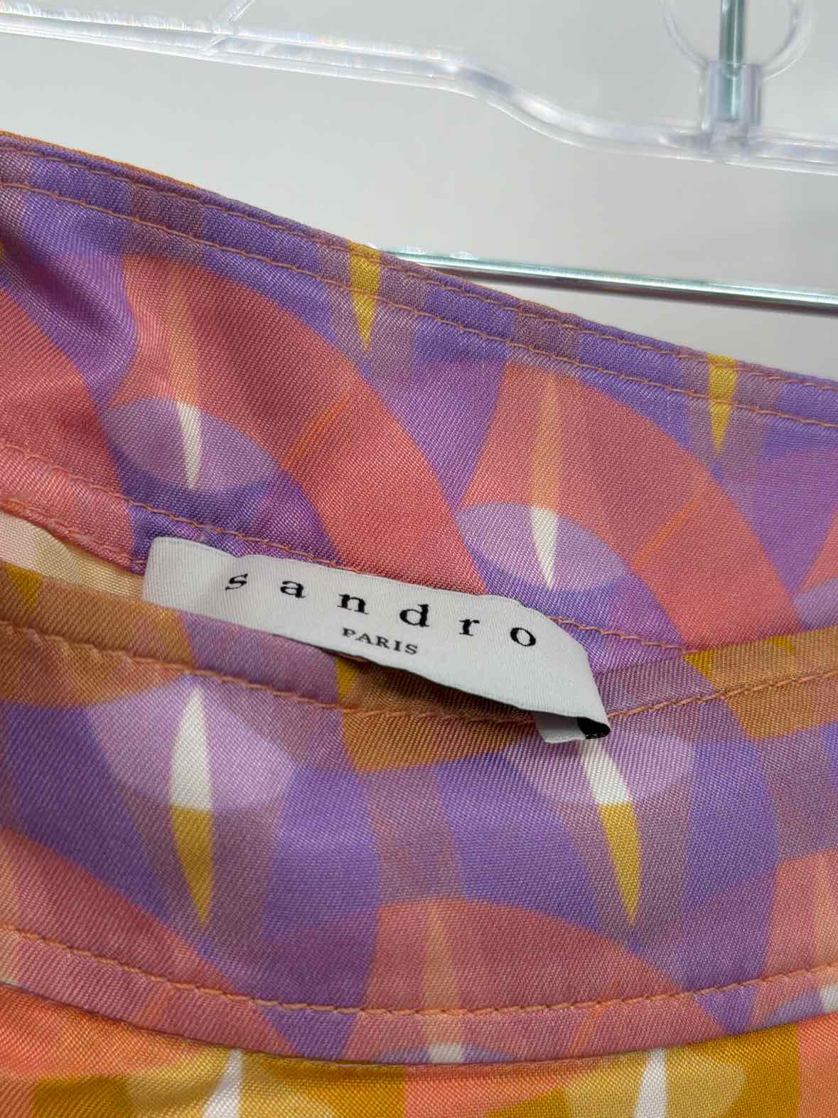 Pre-Owned Sandro Purple Size 1/Small Pencil Skirt | True Fashionistas.