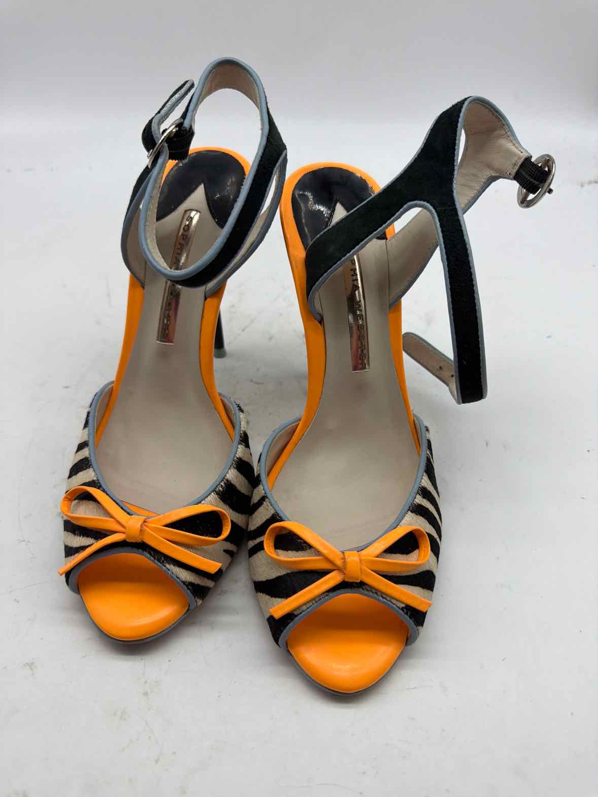 Pre-Owned Sophia Webster Black Size 7 Ankle Strap Heels | True Fashionistas.