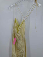 Pre-Owned Viktoria & Woods Yellow Size 00 Long Sleeveless Dress | True Fashionistas.
