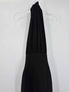 Pre-Owned Misha Black Size XS Cocktail Midi Sleeveless Dress | True Fashionistas.