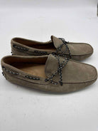 Pre-Owned Tod's Tan 8 Lace Up Men's Slip On | True Fashionistas.