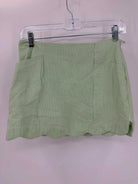 Pre-Owned Lilly Pulitzer Green Size 00 Seersucker Stripe Skort | True Fashionistas.