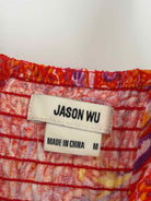 Pre-Owned Jason Wu Red Size Medium Long Sleeveless Dress | True Fashionistas.