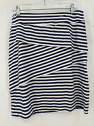 Pre-Owned J Mclaughlin Navy Size Medium Stripe Pencil Skirt | True Fashionistas.