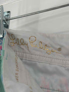 Pre-Owned Lilly Pulitzer Green Size 0 Callahan Printed Shorts | True Fashionistas.