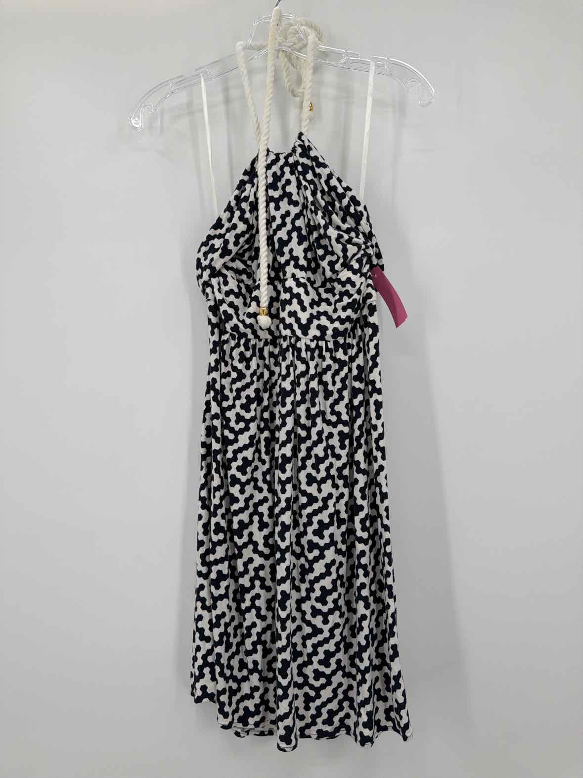 Pre-Owned Milly Black Size Large Short Sleeveless Dress | True Fashionistas.