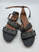 Pre-Owned Alaia Blue Size 7 Strappy Sandals | True Fashionistas.