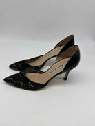 Pre-Owned Manolo Blahnik Black Size 38.5 D'orsay Heels | True Fashionistas.