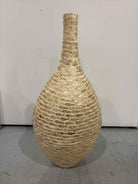 Cream Capiz Vase | True Fashionistas.