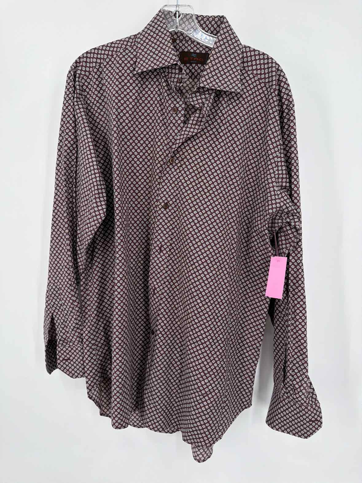 Pre-Owned Etro Purple 42 Men's Long Sleeve Shirt | True Fashionistas.