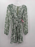 Dokotoo Green Size Small Short Long Sleeve Dress | True Fashionistas.