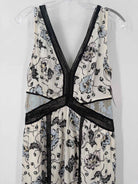 Pre-Owned Self Portrait White Size 8 Long Sleeveless Dress | True Fashionistas.