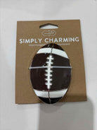 Brown Football  Magnetic Charm For Tray | True Fashionistas.