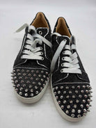 Pre-Owned Christian Louboutin Black Size 9.5 Fashion Sneaker Athletic Shoes | True Fashionistas.