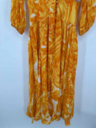 Pre-Owned Cult Gaia Yellow Size Small Long Long Sleeve Dress | True Fashionistas.