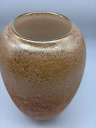 Orange Textured Glass Vase | True Fashionistas.