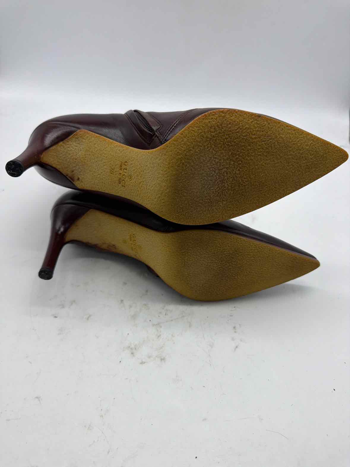 Pre-Owned Gucci Brown Size 7 Ankle Boots | True Fashionistas.