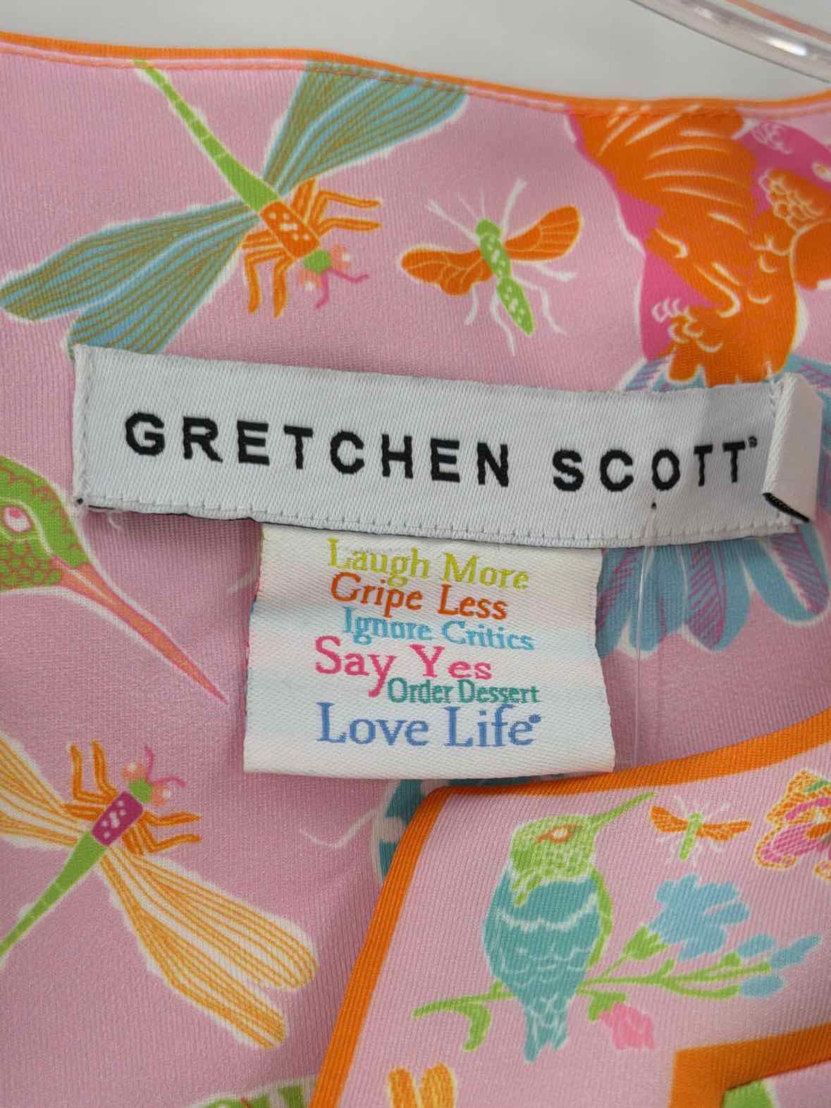 Pre-Owned Gretchen Scott Pink Size XS Short Long Sleeve Dress | True Fashionistas.