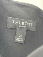 Pre-Owned Talbots Black Size 2 Short Sleeveless Dress | True Fashionistas.