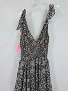 Pre-Owned Misa Black Size Medium Long Sleeveless Dress | True Fashionistas.