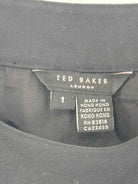 Pre-Owned Ted Baker Black Size 1/2 Short Sleeveless Dress | True Fashionistas.