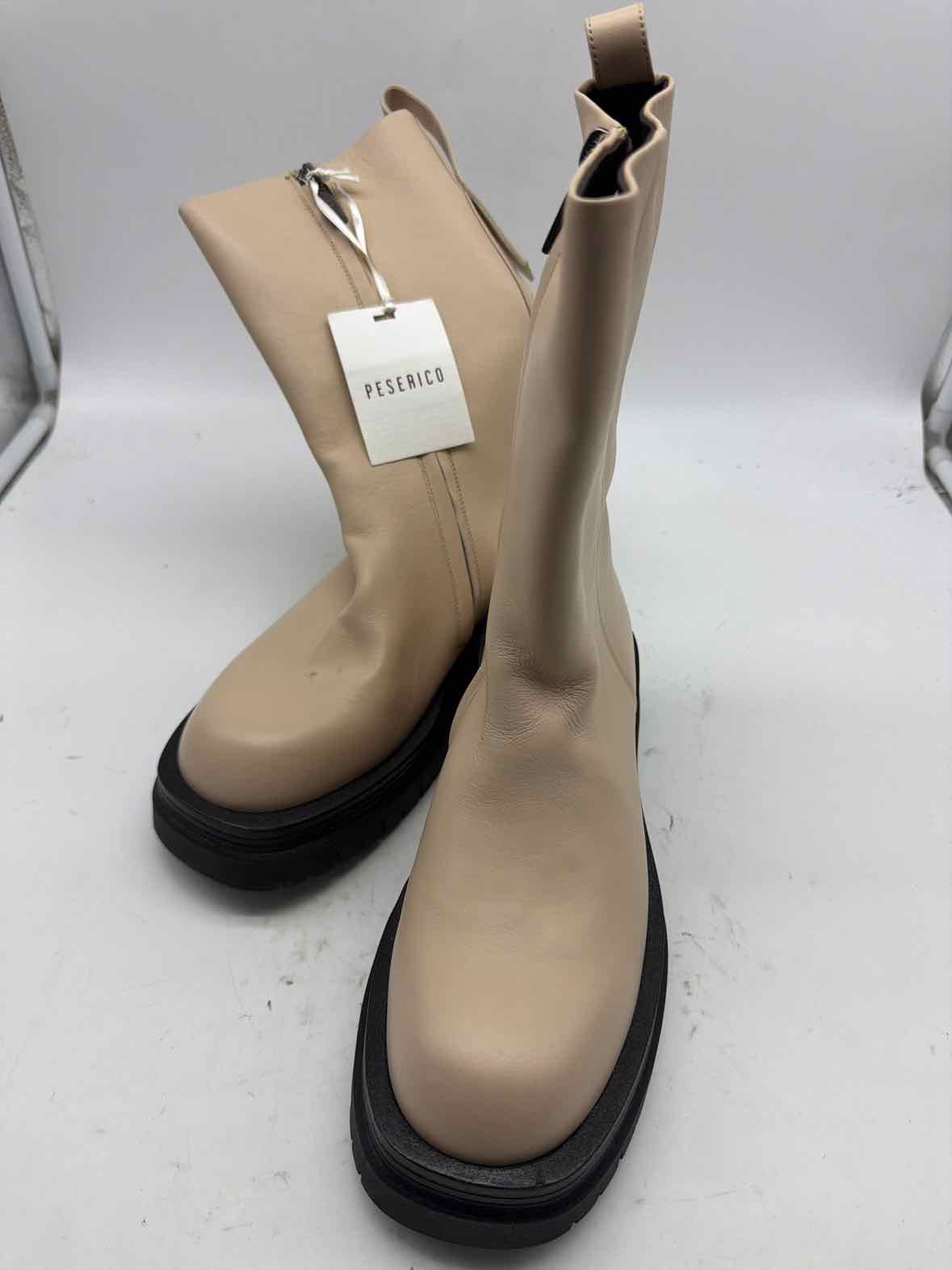 Pre-Owned Peserico Tan Size 7 Ankle Boots | True Fashionistas.