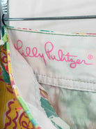Pre-Owned Lilly Pulitzer Yellow Size 6 Walsh Printed Shorts | True Fashionistas.