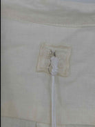 Pre-Owned 120% Lino Ivory Size Small Short Long Sleeve Dress | True Fashionistas.