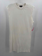 The Range White Size Small Knee Length Short Sleeve Dress | True Fashionistas.