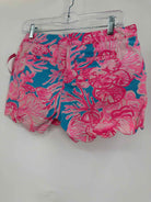 Pre-Owned Lilly Pulitzer Pink Size 0 Buttercup Printed Shorts | True Fashionistas.