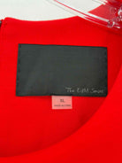 Pre-Owned The Eight Senses Red Size XL Short Short Sleeve Dress | True Fashionistas.