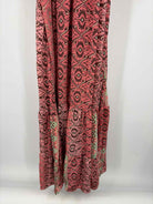Pre-Owned Zury Pink Size One Size Maxi Short Sleeve Dress | True Fashionistas.