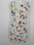 Pre-Owned Sangria White Size 4 Short Sleeveless Dress | True Fashionistas.