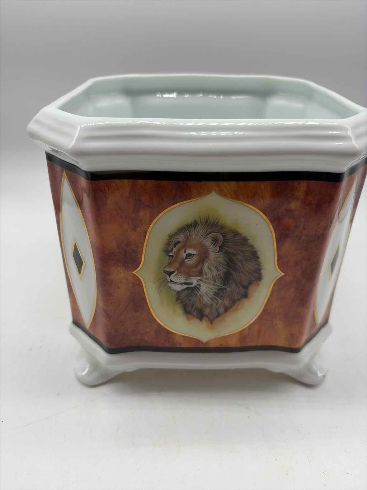 Lynn Chase African Portraits Cachepot Planter | True Fashionistas.