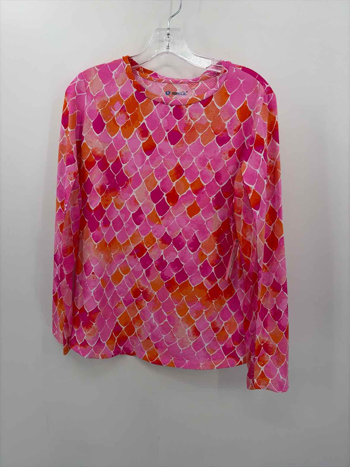 Ibkul Pink Size Large Athletic Long Sleeve | True Fashionistas.
